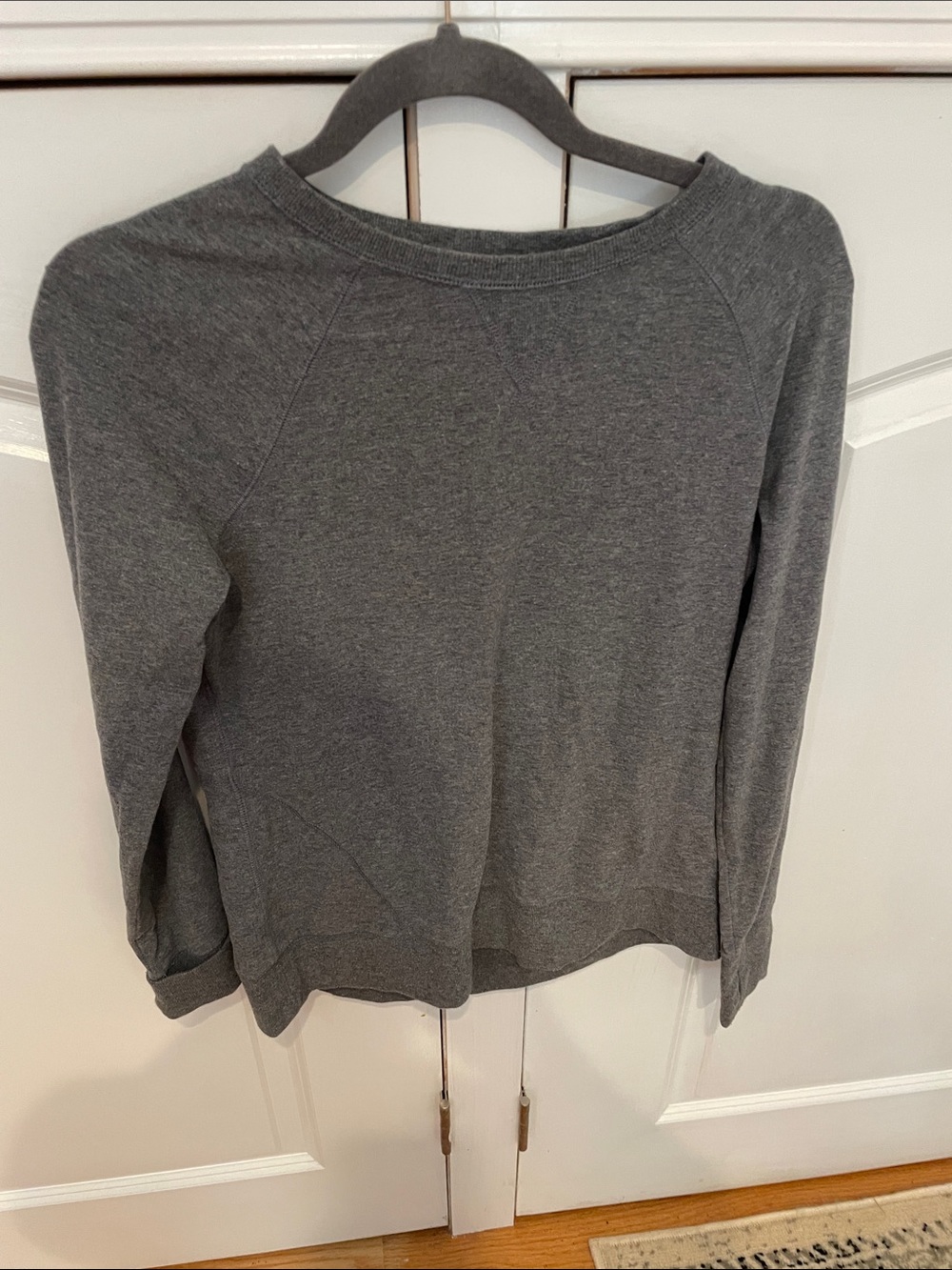 tek gear Gray Crewneck Long-Sleeve Pullover